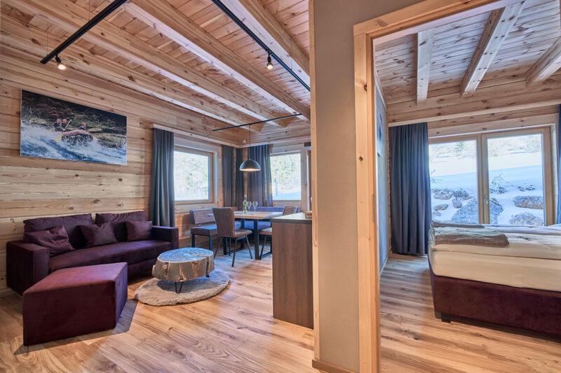 Naturparkresort Xeis Natur Apartments Johnsbach Esterno foto