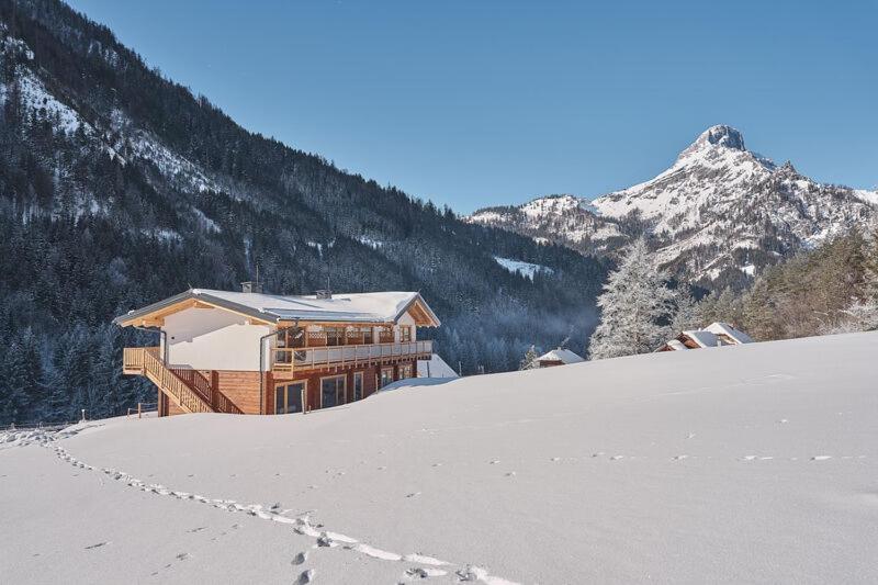 Naturparkresort Xeis Natur Apartments Johnsbach Esterno foto